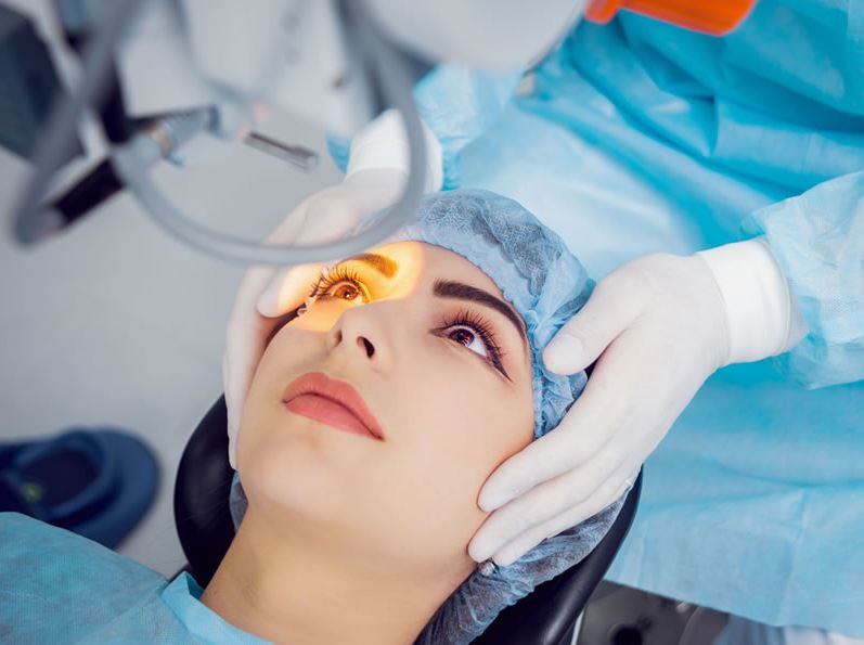 cirugía refractiva paciente